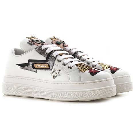 white and silver prada sneakers|women's prada sneakers on sale.